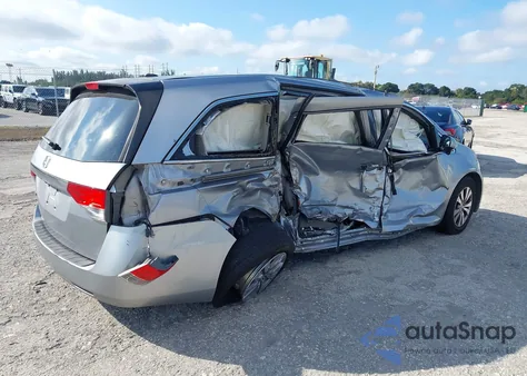2016 Honda Odyssey Ex-L from USA, damaged, VIN 5FNRL5H6XGB010115